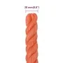 Orange 20 mm polypropylene work rope 100 m by , Ropes and metal cords - Ref: Foro24-152953, Price: 114,56 €, Discount: %