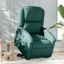 Sillón reclinable elevable tela verde oscuro de , Sillones - Ref: Foro24-3204170, Precio: 271,22 €, Descuento: %