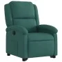 Sillón reclinable elevable tela verde oscuro de , Sillones - Ref: Foro24-3204170, Precio: 271,22 €, Descuento: %