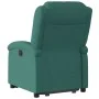 Sillón reclinable elevable tela verde oscuro de , Sillones - Ref: Foro24-3204170, Precio: 271,22 €, Descuento: %