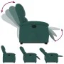 Sillón reclinable elevable tela verde oscuro de , Sillones - Ref: Foro24-3204170, Precio: 271,22 €, Descuento: %