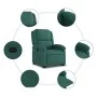 Sillón reclinable elevable tela verde oscuro de , Sillones - Ref: Foro24-3204170, Precio: 271,22 €, Descuento: %