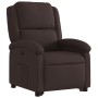 Sillón eléctrico reclinable elevable de tela marrón oscuro de , Sillones - Ref: Foro24-3204193, Precio: 299,89 €, Descuento: %
