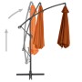 Sombrilla voladiza con palo de aluminio terracota 300 cm de vidaXL, Sombrillas - Ref: Foro24-313755, Precio: 119,87 €, Descue...