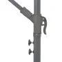 Sombrilla voladiza con palo de aluminio terracota 300 cm de vidaXL, Sombrillas - Ref: Foro24-313755, Precio: 117,39 €, Descue...