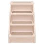 Escalera plegable para perros crema 62x40x49,5 cm de vidaXL, Escalones y rampas para mascotas - Ref: Foro24-170984, Precio: 5...