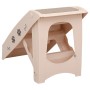 Escalera plegable para perros crema 62x40x49,5 cm de vidaXL, Escalones y rampas para mascotas - Ref: Foro24-170984, Precio: 5...