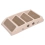 Escalera plegable para perros crema 62x40x49,5 cm de vidaXL, Escalones y rampas para mascotas - Ref: Foro24-170984, Precio: 5...