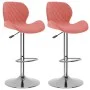 Taburetes de cocina 2 unidades terciopelo rosa de , Taburetes de cocina - Ref: Foro24-334916, Precio: 119,46 €, Descuento: %