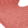 Taburetes de cocina 2 unidades terciopelo rosa de , Taburetes de cocina - Ref: Foro24-334916, Precio: 121,24 €, Descuento: %