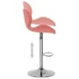 Taburetes de cocina 2 unidades terciopelo rosa de , Taburetes de cocina - Ref: Foro24-334916, Precio: 119,46 €, Descuento: %