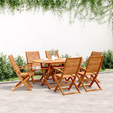 Sillas jardín reclinables 6 uds madera maciza acacia 57x66x95cm de , Sillas de jardín - Ref: Foro24-3214475, Precio: 416,85 €...