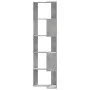 Estantería esquina 5 niveles madera gris hormigón 50x50x179 cm de , Librerías y estanterías - Ref: Foro24-852585, Precio: 81,...