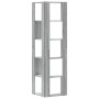 Estantería de esquina 5 niveles madera gris Sonoma 50x50x179 cm de , Librerías y estanterías - Ref: Foro24-852587, Precio: 83...