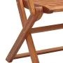 Sillas plegables jardín y reposabrazo 2uds madera maciza acacia de , Sillas de jardín - Ref: Foro24-367698, Precio: 137,47 €,...