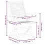 Sillas plegables jardín y reposabrazo 2uds madera maciza acacia de , Sillas de jardín - Ref: Foro24-367698, Precio: 137,47 €,...
