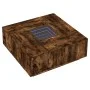 Mesa de centro con Infinity LED roble ahumado 100x100x40 cm by , Coffee table - Ref: Foro24-3284046, Price: 204,33 €, Discoun...