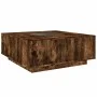 Mesa de centro con Infinity LED roble ahumado 100x100x40 cm by , Coffee table - Ref: Foro24-3284046, Price: 204,33 €, Discoun...