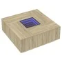 Mesa de centro con Infinity LED roble Sonoma 100x100x40 cm de , Mesas de centro - Ref: Foro24-3284044, Precio: 172,46 €, Desc...