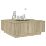 Mesa de centro con Infinity LED roble Sonoma 100x100x40 cm de , Mesas de centro - Ref: Foro24-3284044, Precio: 175,79 €, Desc...