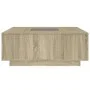 Mesa de centro con Infinity LED roble Sonoma 100x100x40 cm de , Mesas de centro - Ref: Foro24-3284044, Precio: 172,46 €, Desc...