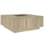Mesa de centro con Infinity LED roble Sonoma 100x100x40 cm de , Mesas de centro - Ref: Foro24-3284044, Precio: 172,46 €, Desc...
