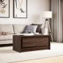 Mesa de centro con luces LED madera de ingeniería marrón roble de , Mesas de centro - Ref: Foro24-851990, Precio: 98,98 €, De...