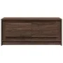 Mesa de centro con luces LED madera de ingeniería marrón roble de , Mesas de centro - Ref: Foro24-851990, Precio: 98,98 €, De...