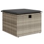 Set de sofás de jardín 7 pzas con cojines ratán PE gris claro de , Conjuntos de jardín - Ref: Foro24-3275302, Precio: 522,87 ...