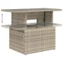 Set de sofás de jardín 7 pzas con cojines ratán PE gris claro by , Garden sets - Ref: Foro24-3275302, Price: 543,94 €, Discou...