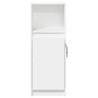 Aparador con luz LED madera de ingeniería blanco 38x34x100 cm de , Aparadores - Ref: Foro24-852166, Precio: 57,23 €, Descuent...