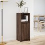 Aparador con LED madera ingeniería marrón roble 38x34x100 cm de , Aparadores - Ref: Foro24-852172, Precio: 56,63 €, Descuento: %