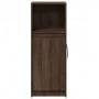 Aparador con LED madera ingeniería marrón roble 38x34x100 cm de , Aparadores - Ref: Foro24-852172, Precio: 55,49 €, Descuento: %