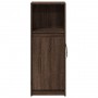 Aparador con LED madera ingeniería marrón roble 38x34x100 cm de , Aparadores - Ref: Foro24-852172, Precio: 56,63 €, Descuento: %