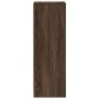 Aparador con LED madera ingeniería marrón roble 38x34x100 cm de , Aparadores - Ref: Foro24-852172, Precio: 55,49 €, Descuento: %
