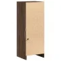 Aparador con LED madera ingeniería marrón roble 38x34x100 cm de , Aparadores - Ref: Foro24-852172, Precio: 55,49 €, Descuento: %