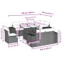 Set muebles jardín 9 pzas y cojines ratán sintético gris claro de , Conjuntos de jardín - Ref: Foro24-3269302, Precio: 737,97...