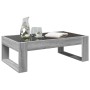 Mesa de centro con Infinity LED gris Sonoma 90x53x30 cm de , Mesas de centro - Ref: Foro24-847642, Precio: 113,41 €, Descuent...