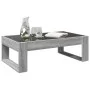 Mesa de centro con Infinity LED gris Sonoma 90x53x30 cm de , Mesas de centro - Ref: Foro24-847642, Precio: 111,72 €, Descuent...