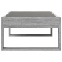 Mesa de centro con Infinity LED gris Sonoma 90x53x30 cm de , Mesas de centro - Ref: Foro24-847642, Precio: 113,41 €, Descuent...