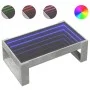 Mesa de centro con Infinity LED gris hormigón 90x53x30 cm by , Coffee table - Ref: Foro24-847640, Price: 115,10 €, Discount: %