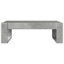 Mesa de centro con Infinity LED gris hormigón 90x53x30 cm de , Mesas de centro - Ref: Foro24-847640, Precio: 116,72 €, Descue...