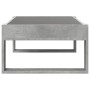 Mesa de centro con Infinity LED gris hormigón 90x53x30 cm de , Mesas de centro - Ref: Foro24-847640, Precio: 116,72 €, Descue...
