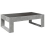 Mesa de centro con Infinity LED gris hormigón 90x53x30 cm de , Mesas de centro - Ref: Foro24-847640, Precio: 116,72 €, Descue...