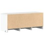 Mueble de TV con LED madera de ingeniería blanco 97x34x40 cm de , Muebles TV - Ref: Foro24-852236, Precio: 72,19 €, Descuento: %