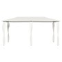 Cenador con cubiertas de postes crema 3x6x2,6 m 160 g/m² de vidaXL, Carpas y cenadores - Ref: Foro24-313617, Precio: 275,01 €...