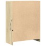 Aparador con LED madera de ingeniería roble Sonoma 77x34x100 cm de , Aparadores - Ref: Foro24-852147, Precio: 81,18 €, Descue...