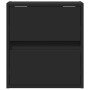 Muebles de TV de pared con luces LED 2 uds negro 41x31x45 cm de , Muebles TV - Ref: Foro24-852274, Precio: 111,59 €, Descuent...
