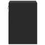 Muebles de TV de pared con luces LED 2 uds negro 41x31x45 cm de , Muebles TV - Ref: Foro24-852274, Precio: 111,59 €, Descuent...