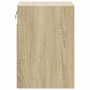 Muebles de TV de pared luces LED 2 uds roble Sonoma 41x31x45 cm de , Muebles TV - Ref: Foro24-852276, Precio: 93,18 €, Descue...